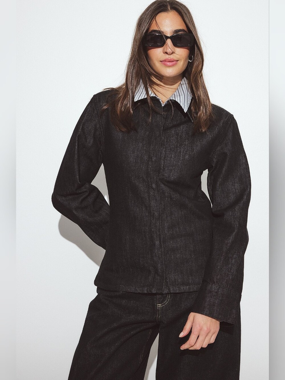 JACOB Fitted cotton jacket